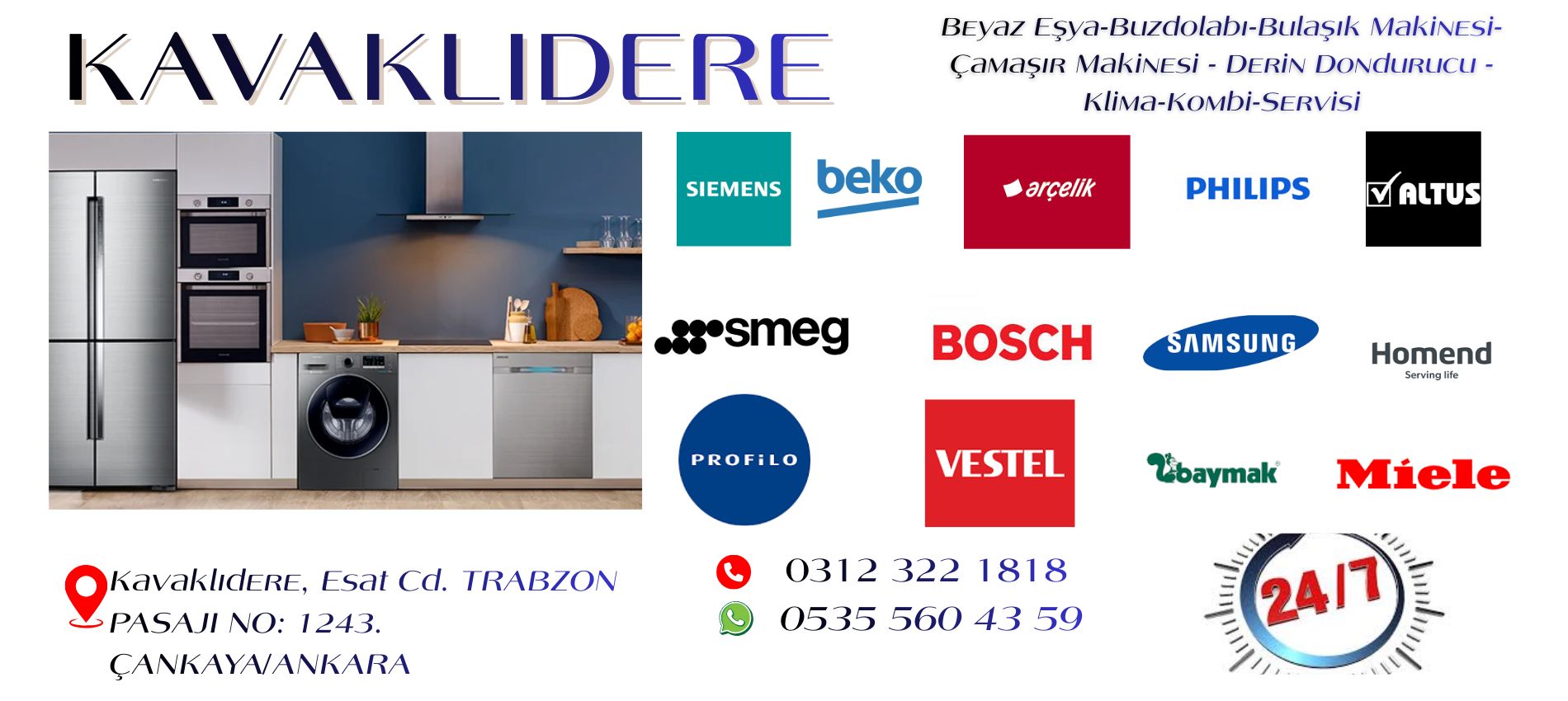 Kavaklıdere Beyaz Eşya